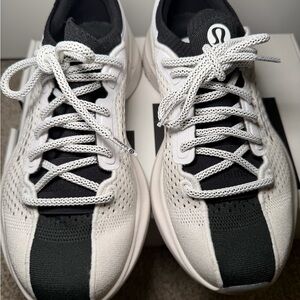 lululemon athletica Black and White Athletic Shoes